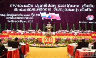 Đại hội đại biểu toàn quốc lần thứ XII Đảng Nhân dân Cách mạng Lào